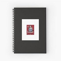 the hold steady cover bear and penguin Graphic T-Shirt Spiral Notebook