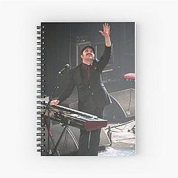 Franz Nicolay The Hold Steady Photograph Spiral Notebook