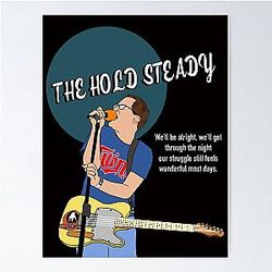 The Hold Steady Band Art Poster