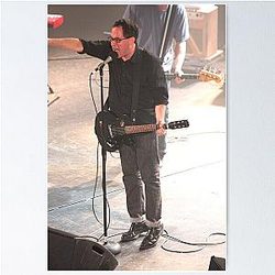 Craig Finn - The Hold Steady - Photograph Poster
