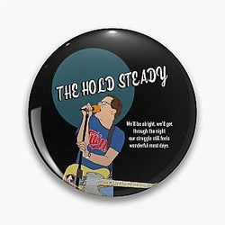 The Hold Steady Band Art Pin