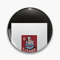 the hold steady cover bear and penguin Graphic T-Shirt Pin