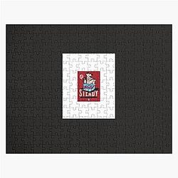 the hold steady cover bear and penguin Graphic T-Shirt Jigsaw Puzzle