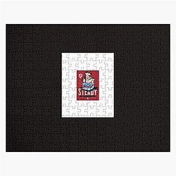 the hold steady cover bear and penguin Graphic T-Shirt Jigsaw Puzzle
