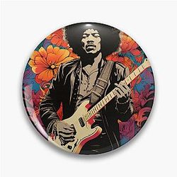 Jimmy Hendrix Vintage Pin