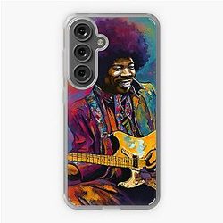 Jimi Hendrix - Reinventing The Guitar 1 Samsung Galaxy Soft Case