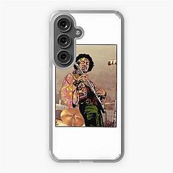 Jimmy Hendrix Illustration Samsung Galaxy Soft Case