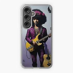 Jimi Hendrix image Samsung Galaxy Soft Case