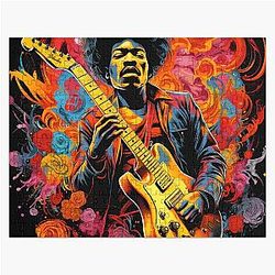 jimmy hendrix Jigsaw Puzzle