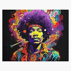 jimmy hendrix Jigsaw Puzzle