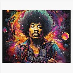 jimmy hendrix  Jigsaw Puzzle