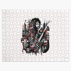 Hendrix Urban Legacy - Street Art Tribute Jigsaw Puzzle
