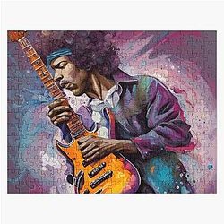 Jimi Hendrix - Reinventing The Guitar 2 Jigsaw Puzzle