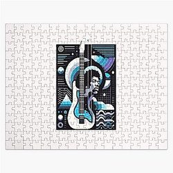 Modern Virtuoso - Abstract Hendrix Essence Jigsaw Puzzle