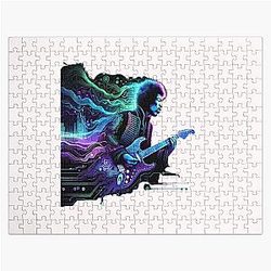 Cyber Strings - Hendrix in the Digital Age Jigsaw Puzzle