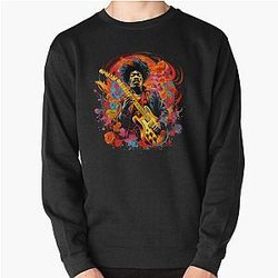 jimmy hendrix Pullover Sweatshirt