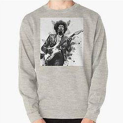 jimmy hendrix Pullover Sweatshirt