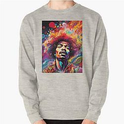 Jimmy Hendrix Pullover Sweatshirt