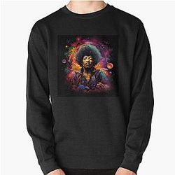 jimmy hendrix  Pullover Sweatshirt
