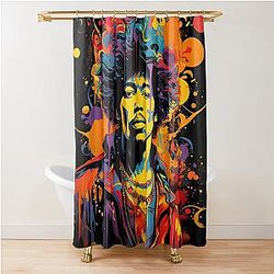 hendrix Shower Curtain