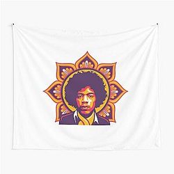 Jimi Flower Tapestry