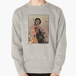 Jimmy Hendrix Illustration Pullover Sweatshirt