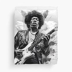 jimmy hendrix Duvet Cover