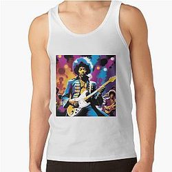 Funky Visions: Hendrix and the 60s Beat Tank Top