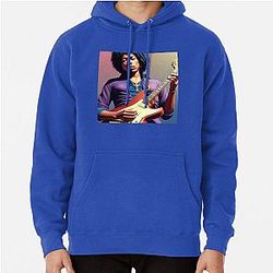 Jimi Guitar Hero v.2 Pullover Hoodie