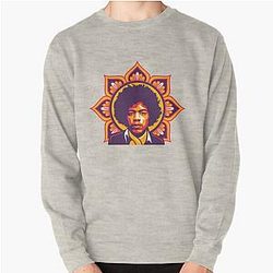 Jimi Flower Pullover Sweatshirt
