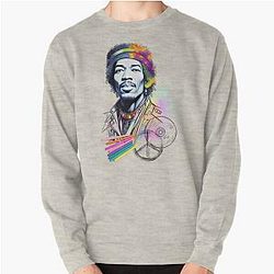 Hendrix in Sketch Pullover Sweatshirt