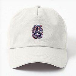 Psychedelic Strings - Hendrix Inspired Abstract Dad Hat