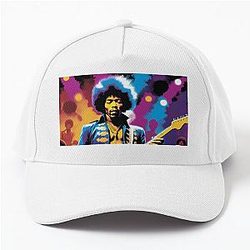 Funky Visions: Hendrix and the 60s Beat Baseball Cap
