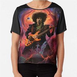 Jimmy Hendrix Chiffon Top