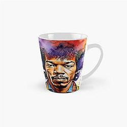 Jimmi Hendrix Portrait Painting Art Tall Mug