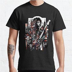 Hendrix Urban Legacy - Street Art Tribute Classic T-Shirt