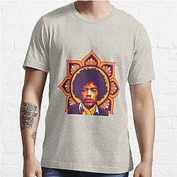 Jimi Flower Essential T-Shirt