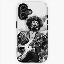 jimmy hendrix iPhone Tough Case
