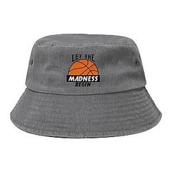 Let the Madness Begin Bucket Hat for Women Summer Sun Hat Outdoor Cap