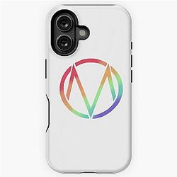The Maine Logo Rainbow iPhone Tough Case