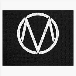 The Maine Band  Logo White  Jigsaw Puzzle