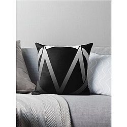 The Maine Band  Logo Fade Throw Pillow