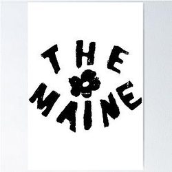 The Maine Merch 8123 The Maine Rose Poster
