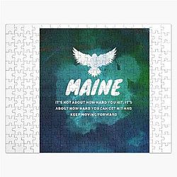 From Mountains to Seascapes Maine's Motivational Havens for Renewal Jigsaw Puzzle