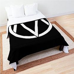 The Maine Band  Logo White  Comforter
