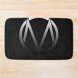 The maine   band  logo fade classic t shirt Bath Mat