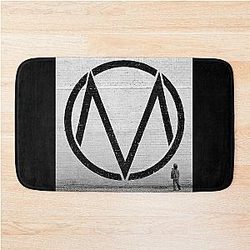 The Maine black white Bath Mat