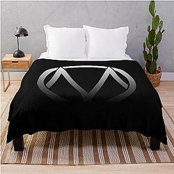 The Maine Band  Logo Fade Throw Blanket