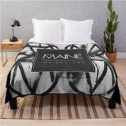 The Maine inside of you Throw Blanket