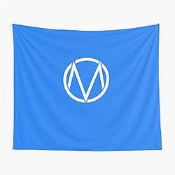 The Maine - Band  Logo White  T-Shirt Tapestry